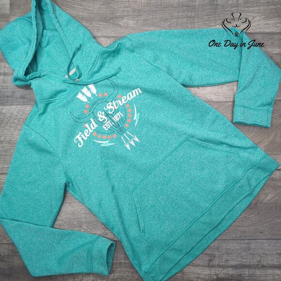 Field & Stream Hooded Pullover Sweatshirt Size M - Picture 1 of 5